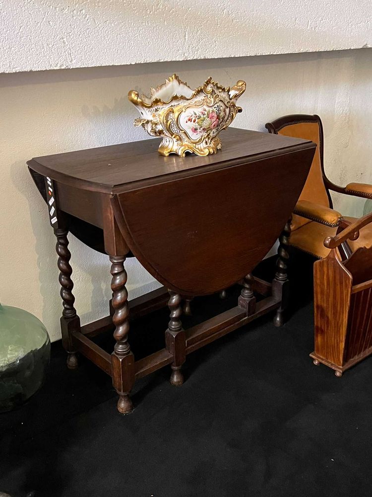 Mesa de Abas Antiga em Madeira