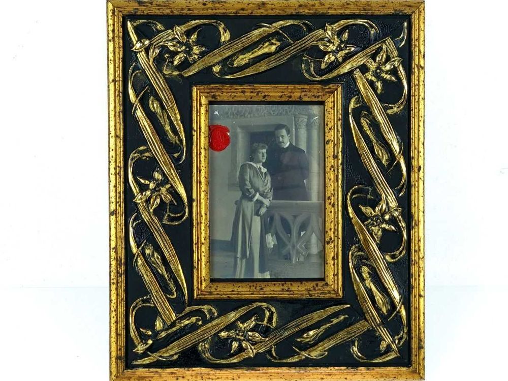Fotografia de D. Manuel e D. Augusta Victoria Sigmaringen