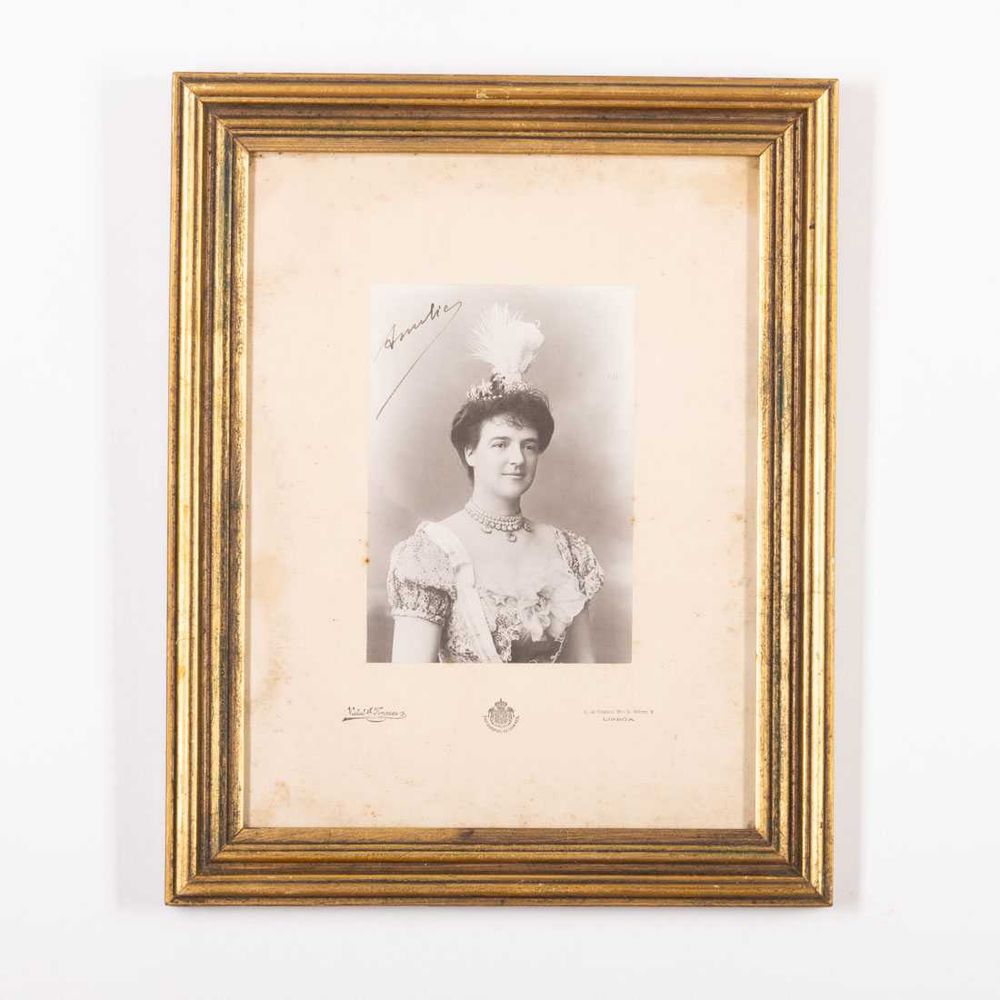 Fotografia da Rainha D. Amélia