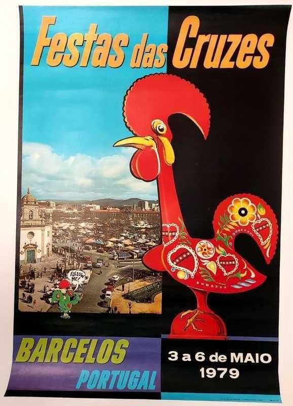 Cartaz Barcelos Festas das Cruzes 1979