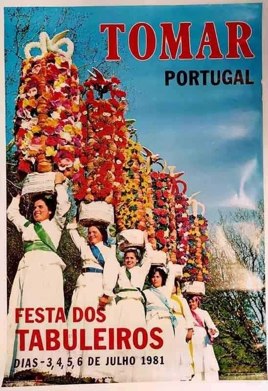 Cartaz Tomar Festa dos Tabuleiros 1981