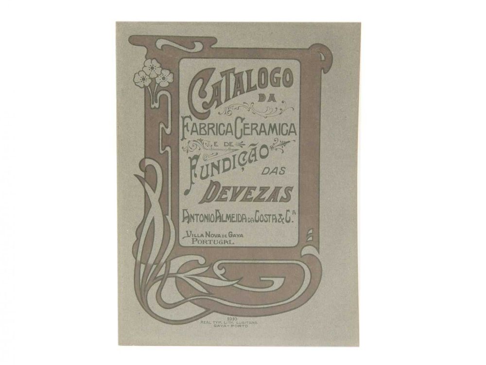 Catálogo da Fábrica de Cerâmica e de Fundição das Devezas