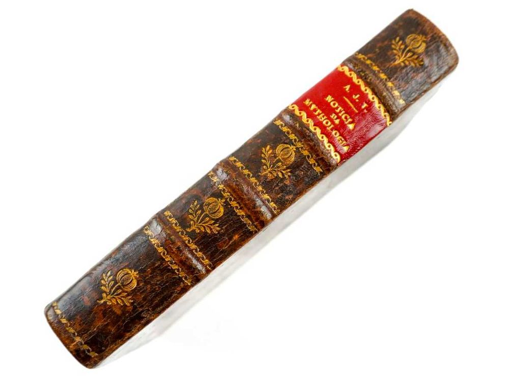 Livro Antigo: "Notycia de Mytologia (1780)"