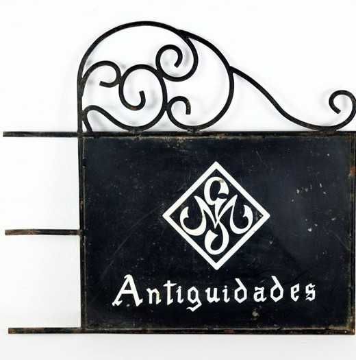 Placa de Loja Vintage
