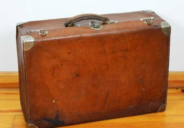 Mala Vintage em Couro